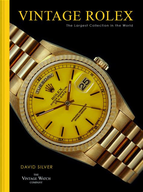 vintage rolex watch book